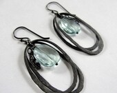 ARSENAL REFURBISHED - Recycled Sterling Silver and Aqua Quartz