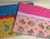Toddler or Travel Size Flannel Pillowcases