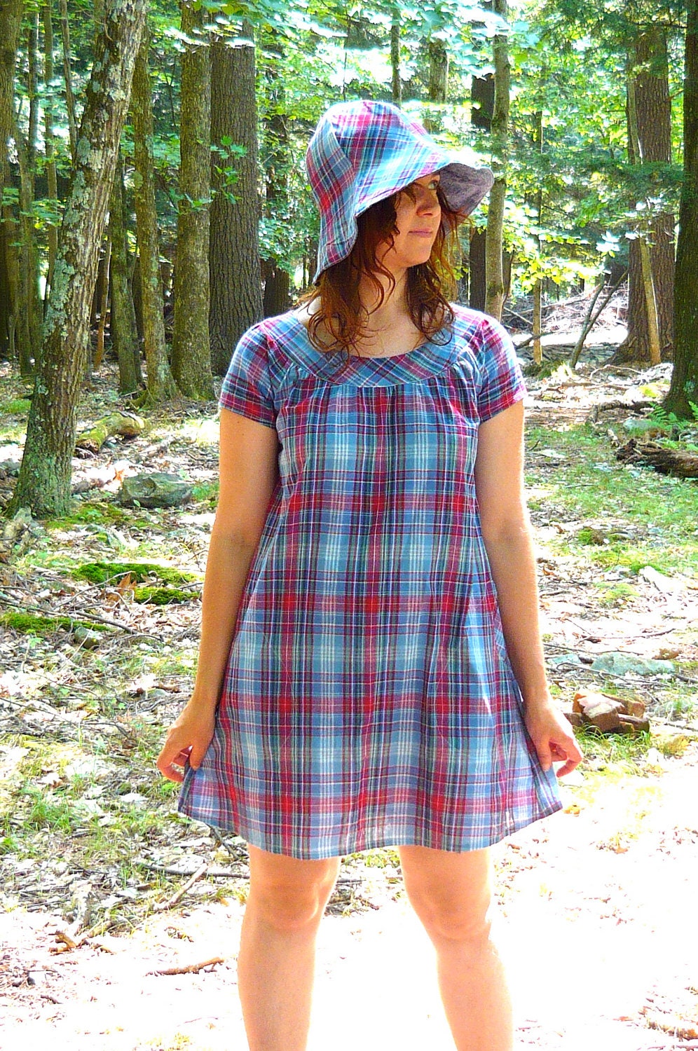 made to order short sleeve smock dress