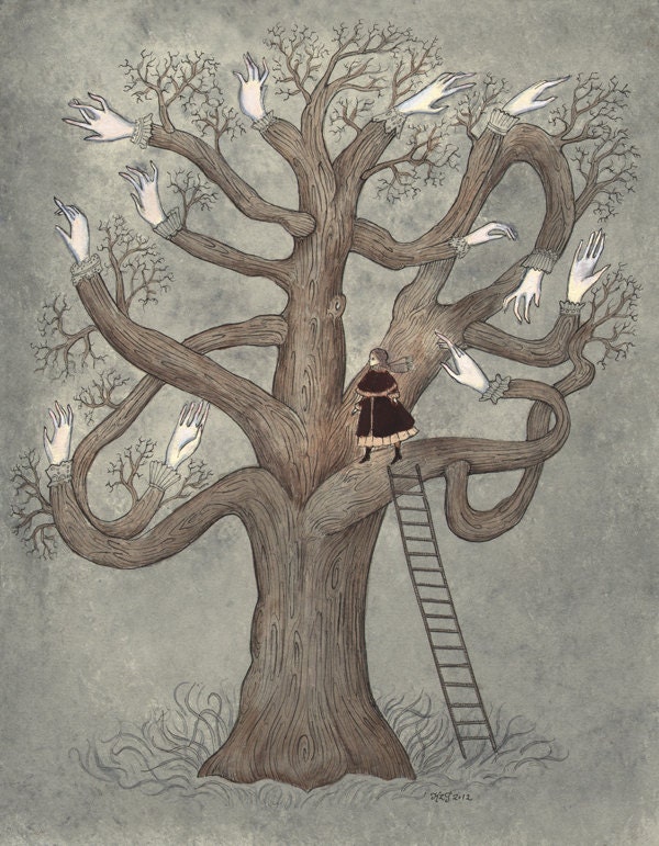 Cold Hands Oak - 11 x 14 Print