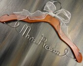 Personalized Bridal Hangers Personalized Hangers Wedding Dress Hangers Bridal Accessories Wedding Coat Hangers Bride Hangers P