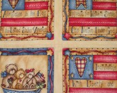 Small Quilts Doll Quilt Table Topper Pledge of Allegiance