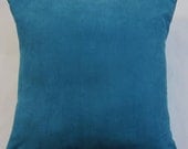 Teal Pillow Cover - Teal Blue Cushion Cover - 18x18