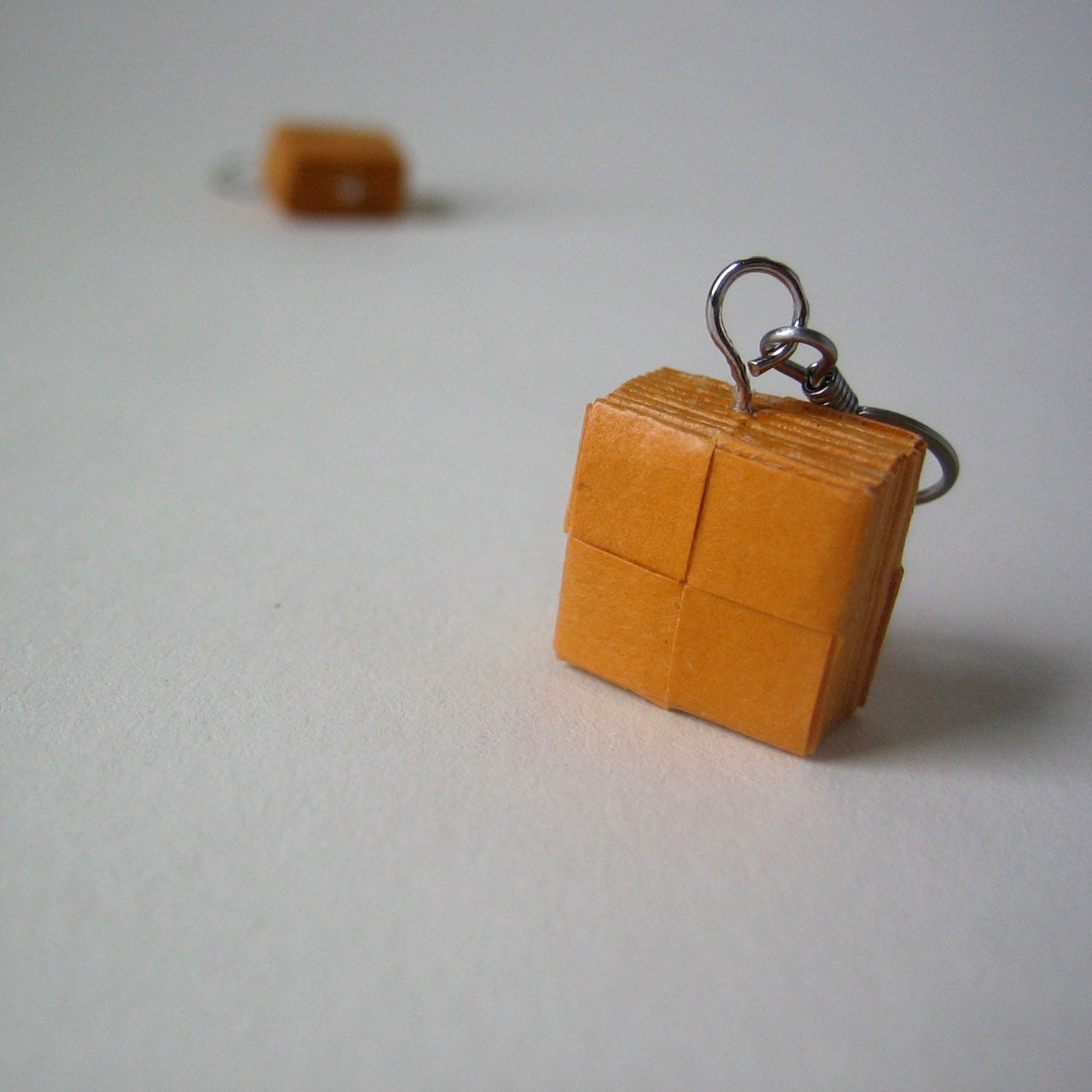 Toasty Tumeric Earrings in Mystery Paper