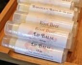 Lip Balm Handmade in Root Beer Shea Butter Twist Up Tube