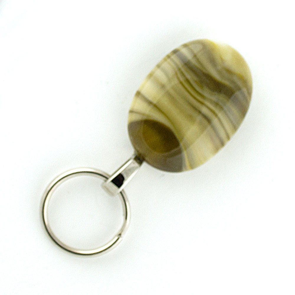 Magnetic Badge Holder, Magnetic Eyeglass Holder, Lanyard Replacement,  Cream and Brown