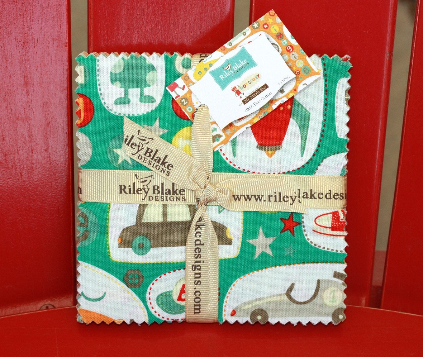 21 - 5 inch charm squares BOY CRAZY by Riley Blake