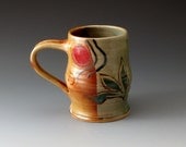 Ceramic Mug - Celadon and Shino - Handmade Pottery Cup