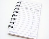 Journal // Library Card Note Book // Teacher Gift // Notebook