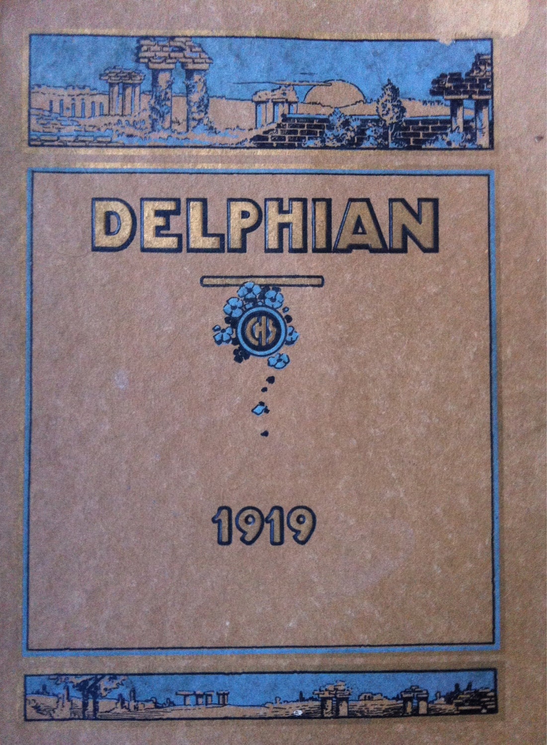 1919 vintage yearbook