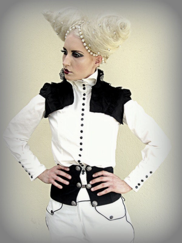 Ivory Victorian shirt