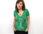 Guitar Rootings - Ladies v-neck