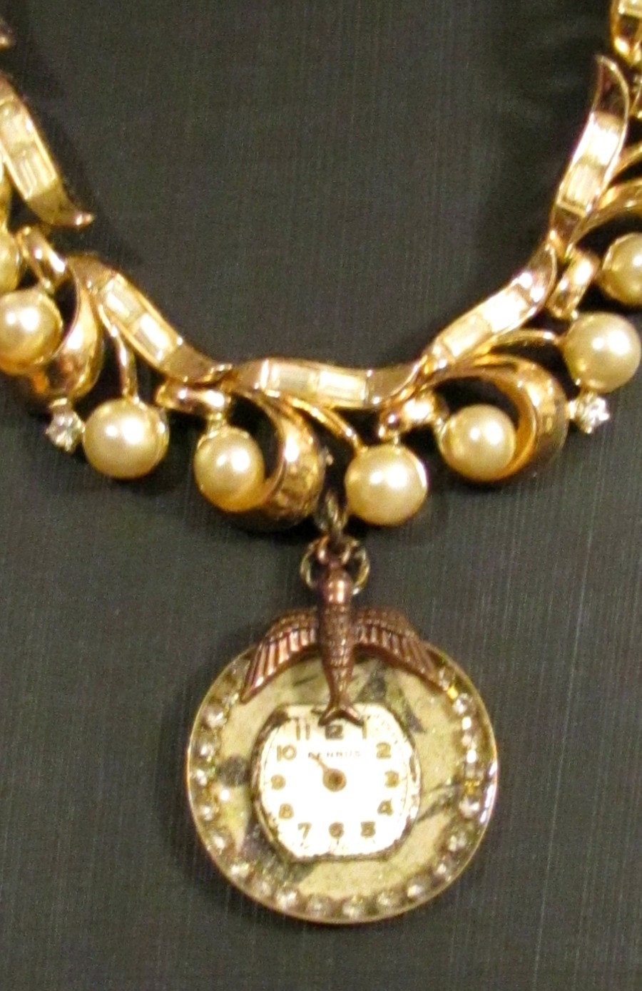 I Remember - Urban, Gypsy, Inspired, French, Antique, Inspired- Vintage Statement Necklace