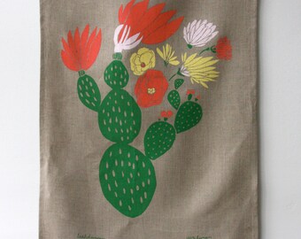 Cactus Tea Towel