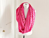 The Renne. vintage scarf. foral fabric. delicate. boho. anthropologie. infinity. only 1 for sale.