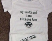 Philadelphia Eagles Football Baby Infant Newborn Onesie Creeper Infant Newborn