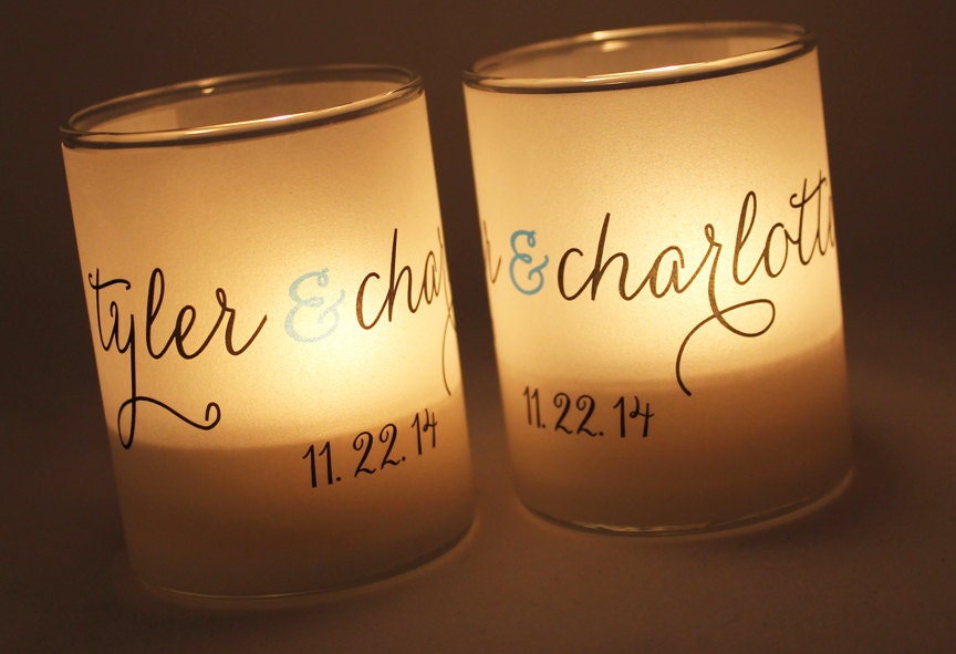 9 Personalized and Customized Votive Wraps Perfect for ANY Event