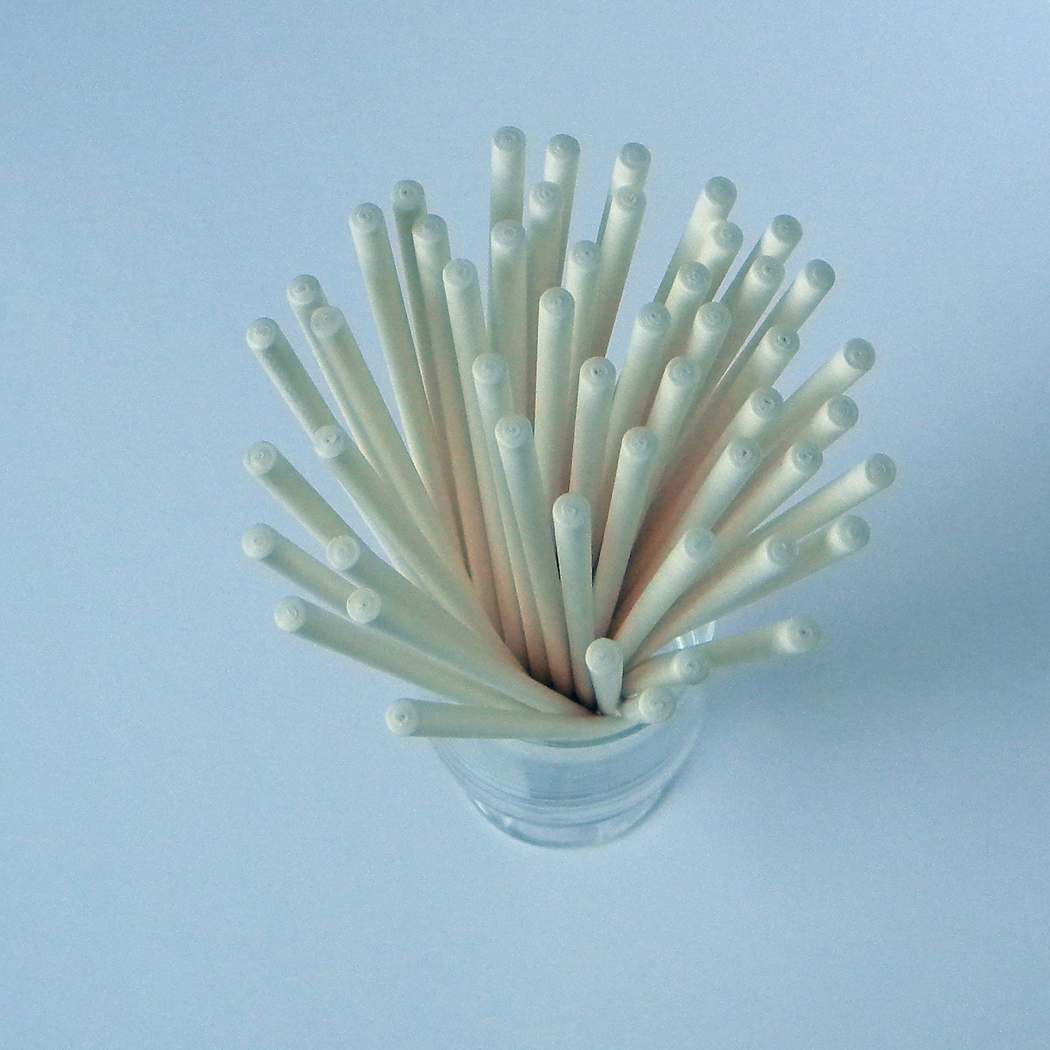8 Inch Lollipop Sticks for Cake Pops, Suckers, Cupcake Toppers, Set of 50, White, 8" Il_570xn