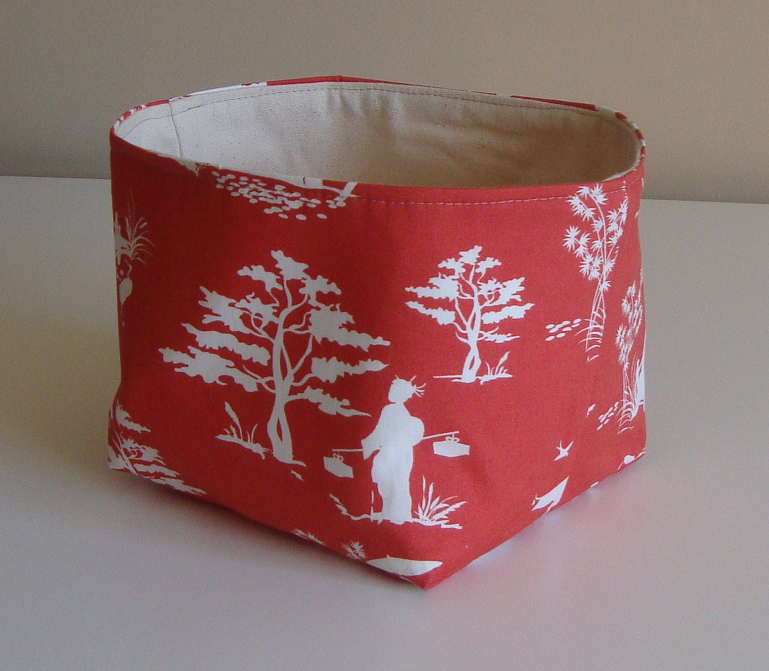 Medium Bucket - fabric storage bin