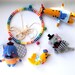 Animals Mustachioed Mobile --- Made to Order