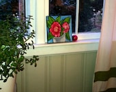 Mint Julep Cup of Camellias -Original Painting