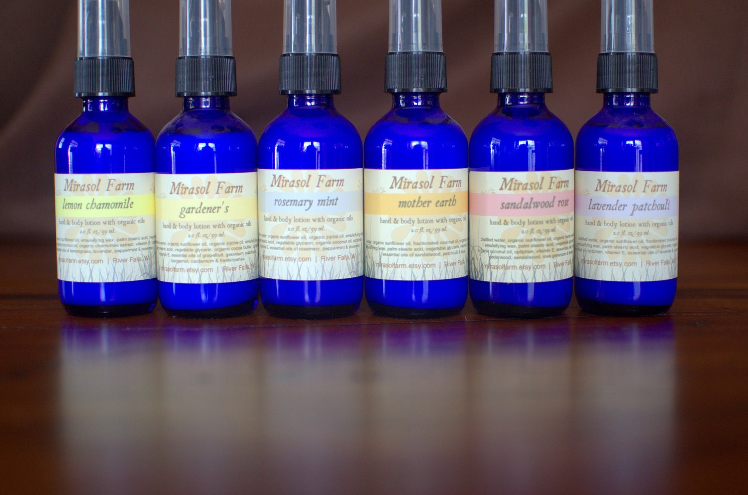 Lotion sample - handmade with organic oils and essential oils - travel or purse size (2 ounce)