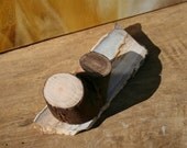 Agate and Manzanita Business Card Holder