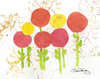 Lollipop Watercolor Painting
