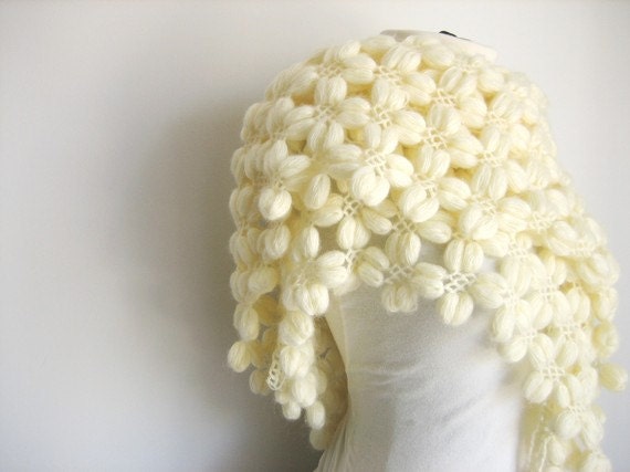 Shawl the Bubble - Cream