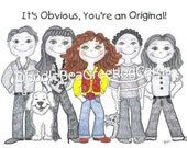 Obviously Original Birthday Card (B106)  Best Friend Birthday Greetings