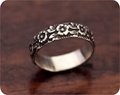 Romantic Rose // Custom Sterling Silver Ring