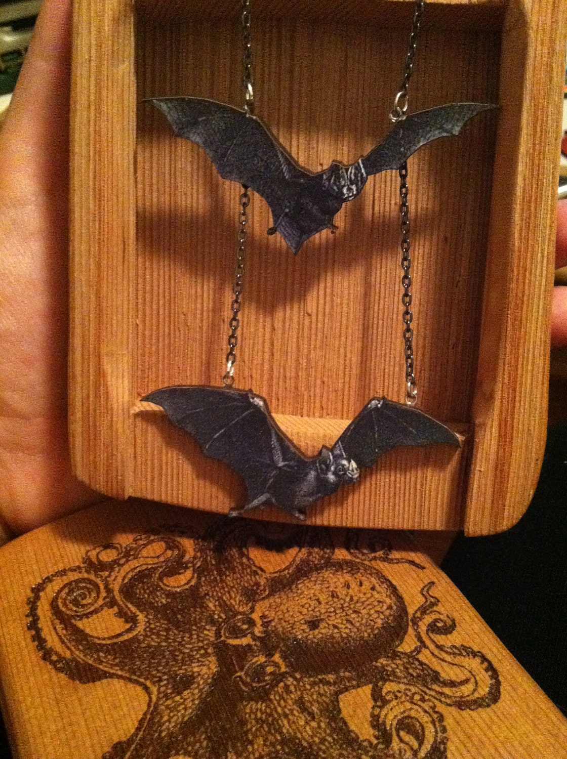 Double Bats in Flight