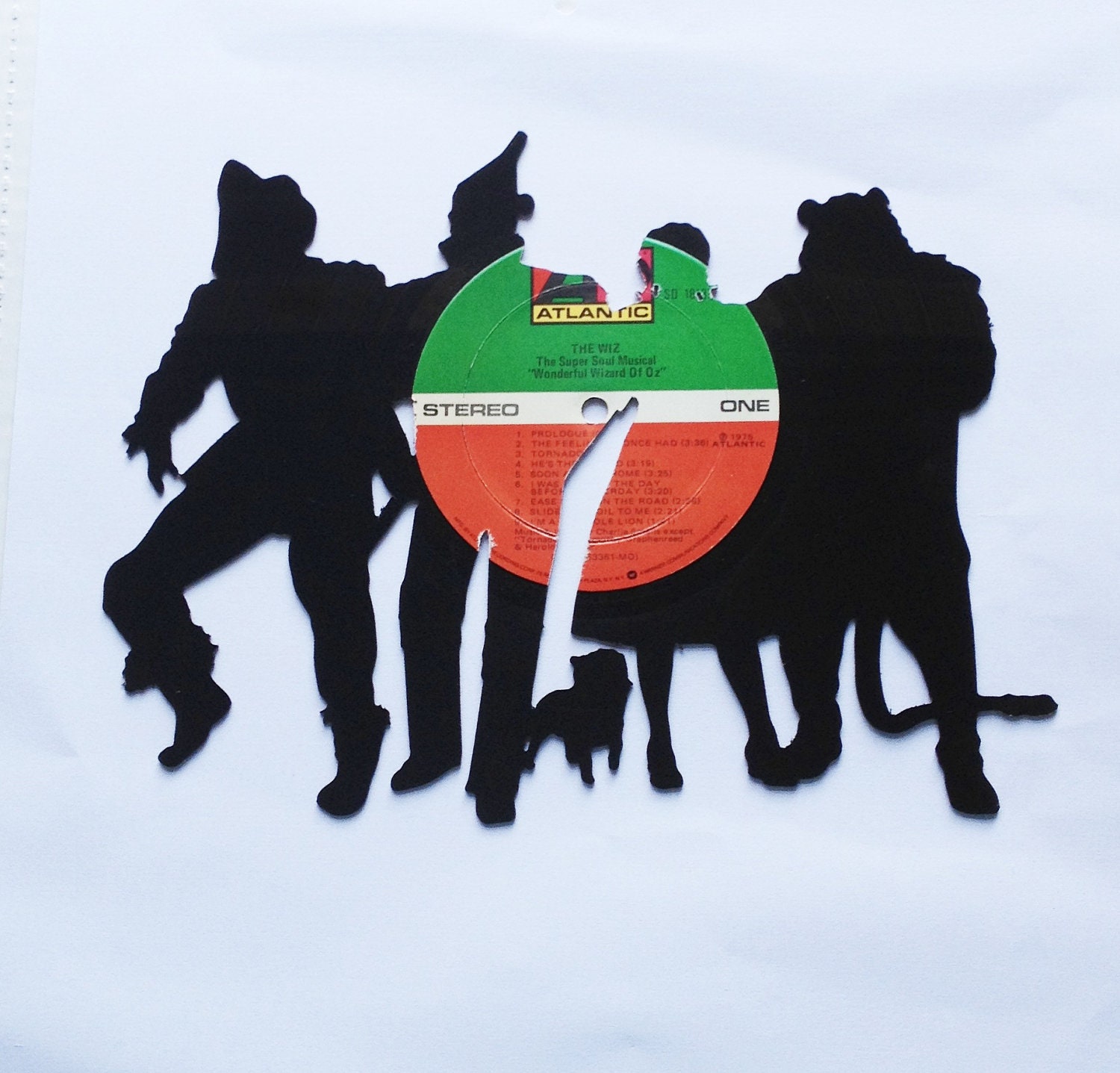 WIZARD OF OZ Vinyl Record Silhouette