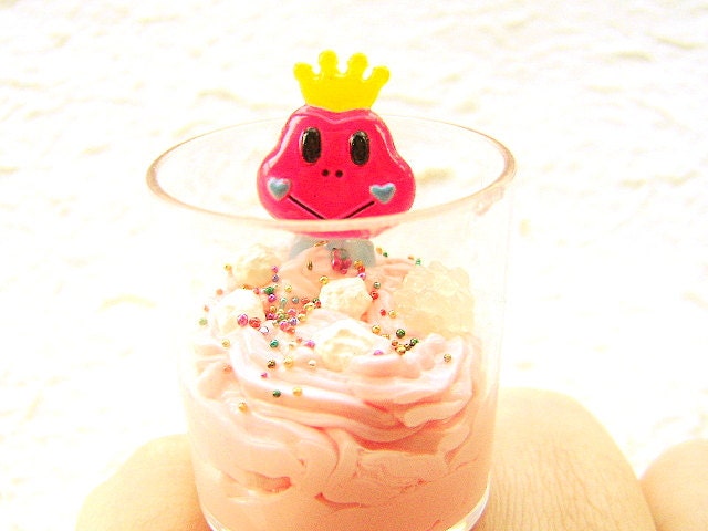 Ice Cream Ring   Minature Food Jewelry Candy Lollipop