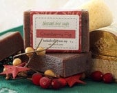 Cranberry Fig Handmade Soap Cold-Process Bar