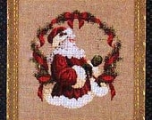 The Spirit of Christmas - Lavender & Lace Vintage Cross Stitch Pattern - NIP