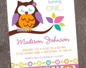Owl Birthday Invitations - Any Age Il_170x135