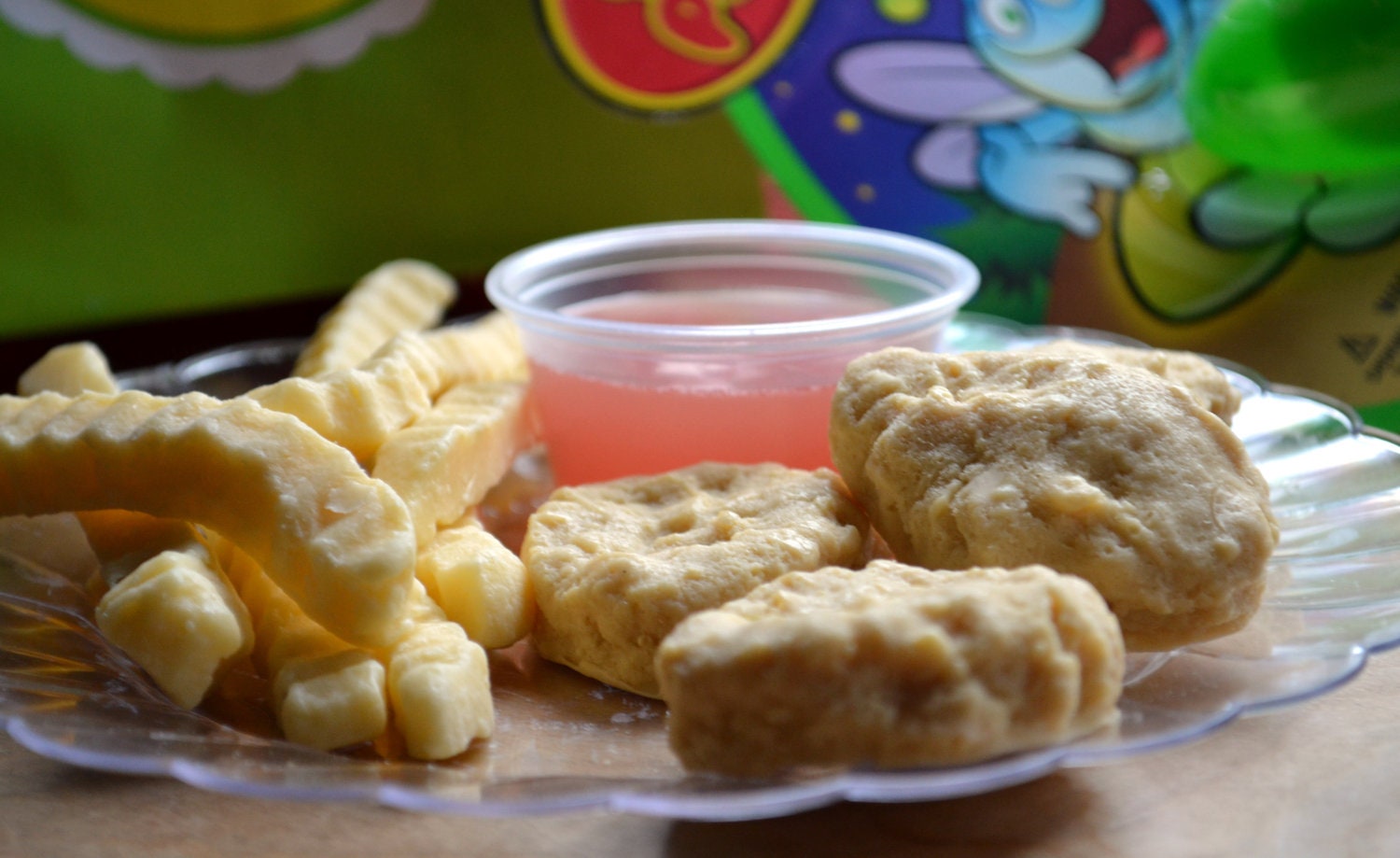 Chicken Nuggets Fast Food Kids Meal Fun Soap Set - AN AJSWEETSOAP EXCLUSIVE