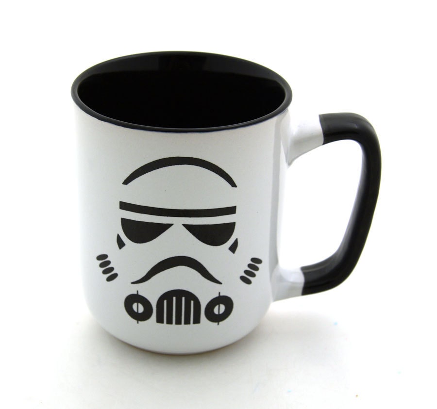 Star Wars (R)  Storm Trooper Mug Black handle Stoneware