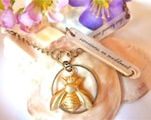 Pablo Neruda Bee Necklace (custom)