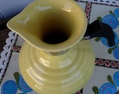 Retro Yellow Water Pitcher