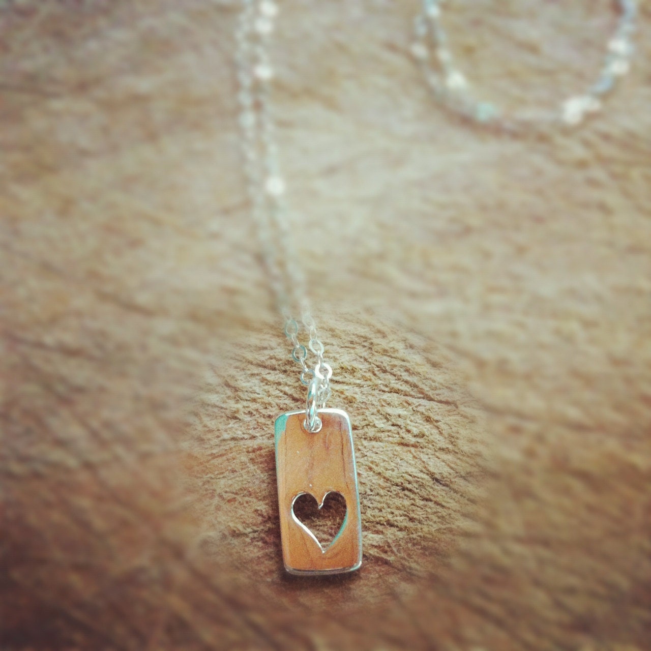 Heart Tag in Gold