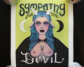 Sympathy for the Devil - by YELLEY - 13"x16" Digital Print