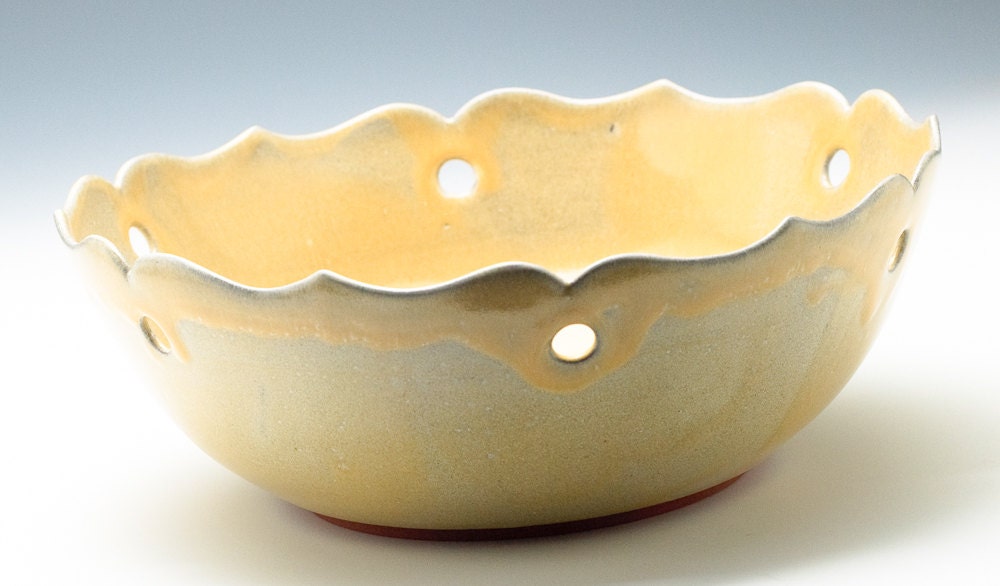 Creamy Yellow Lotus/ Fruit/ Bread Bowl