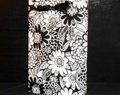 Decorative Magnet Board -Michael Miller Zesty Zinnia Fabric - Wall Hanging Magnetic Board