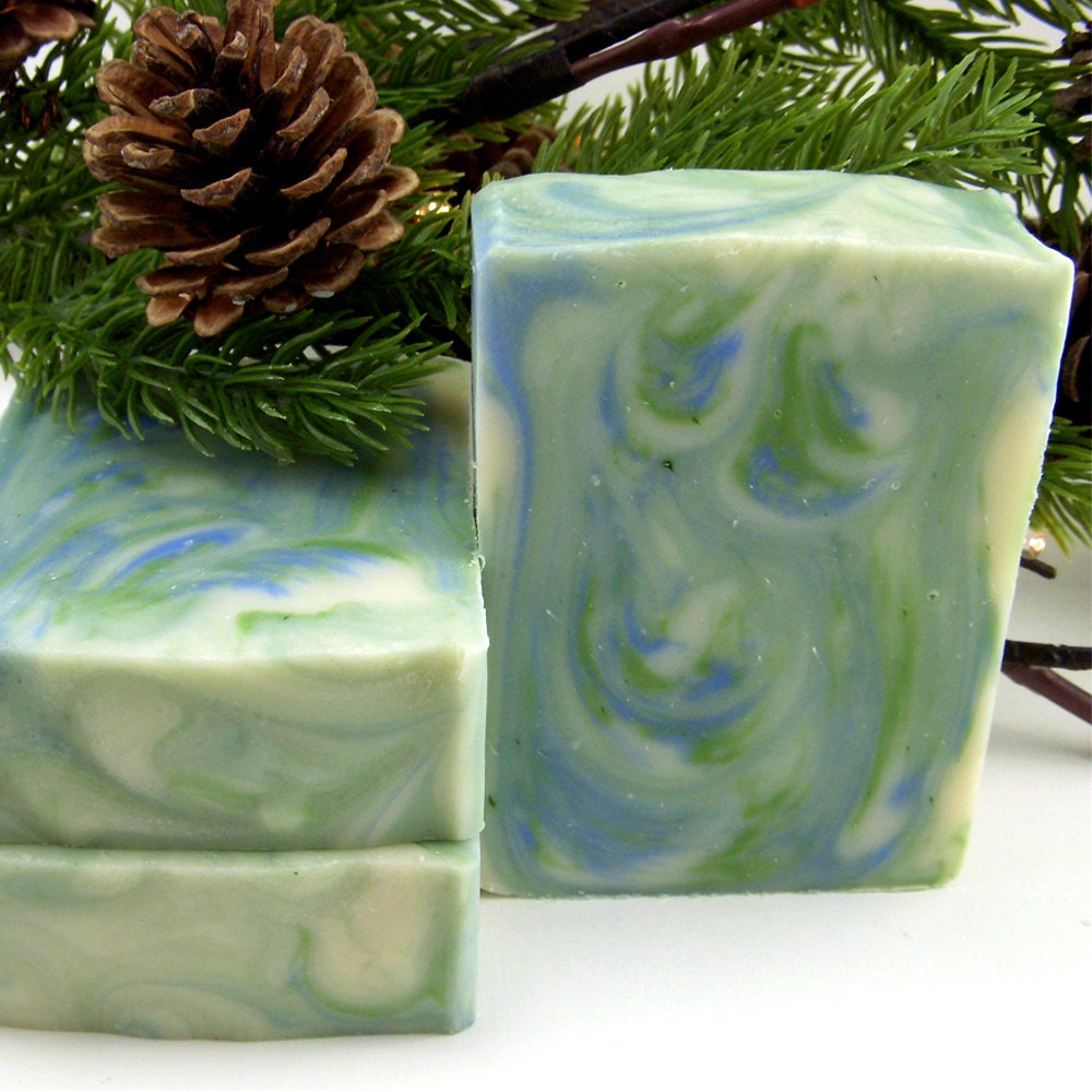 Blue Spruce Handmade Soap, Vegan friendly, Woodsy