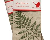Fern Linen Tea Towel