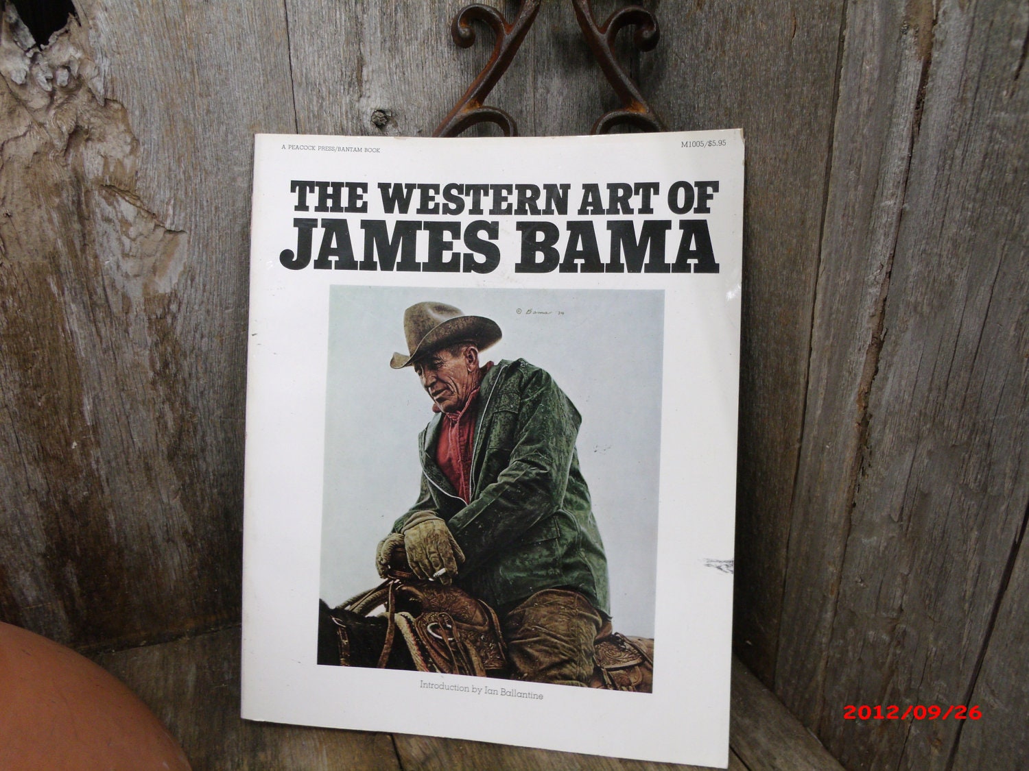 1975 The Western Art of James Bama Print Booklet