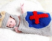 Little Prince Charming Cocoon and Helmet Crochet Pattern pdf 651 permission to sell what you make