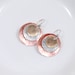 Earrings Sterling Silver Copper Brass Hammered Circles Mixed Metal Accessories Jewelry Under 30